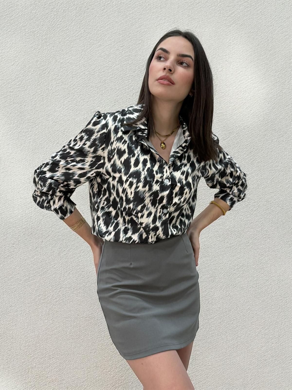 CAMISA PRINT LEOPARDO