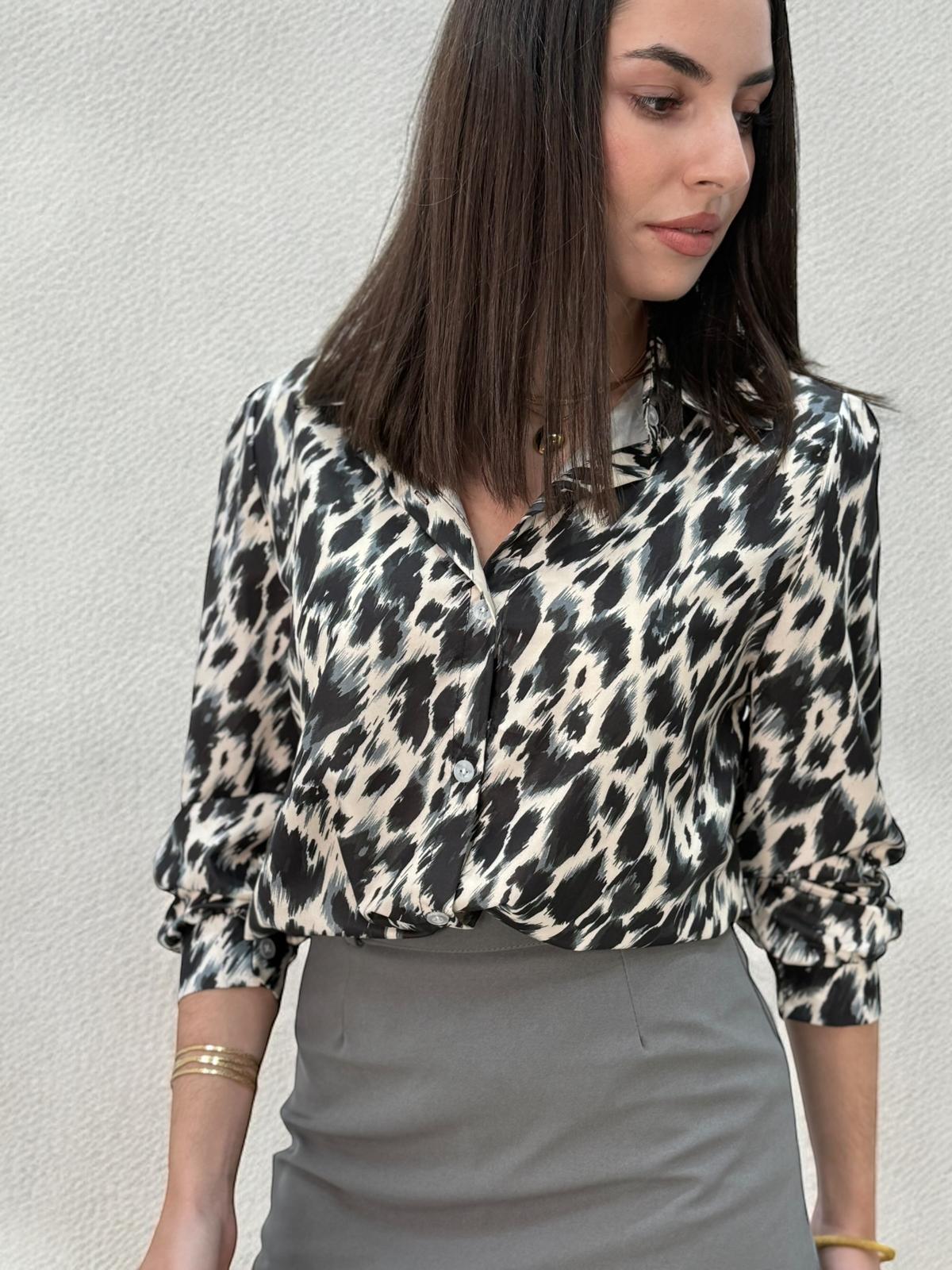 CAMISA PRINT LEOPARDO