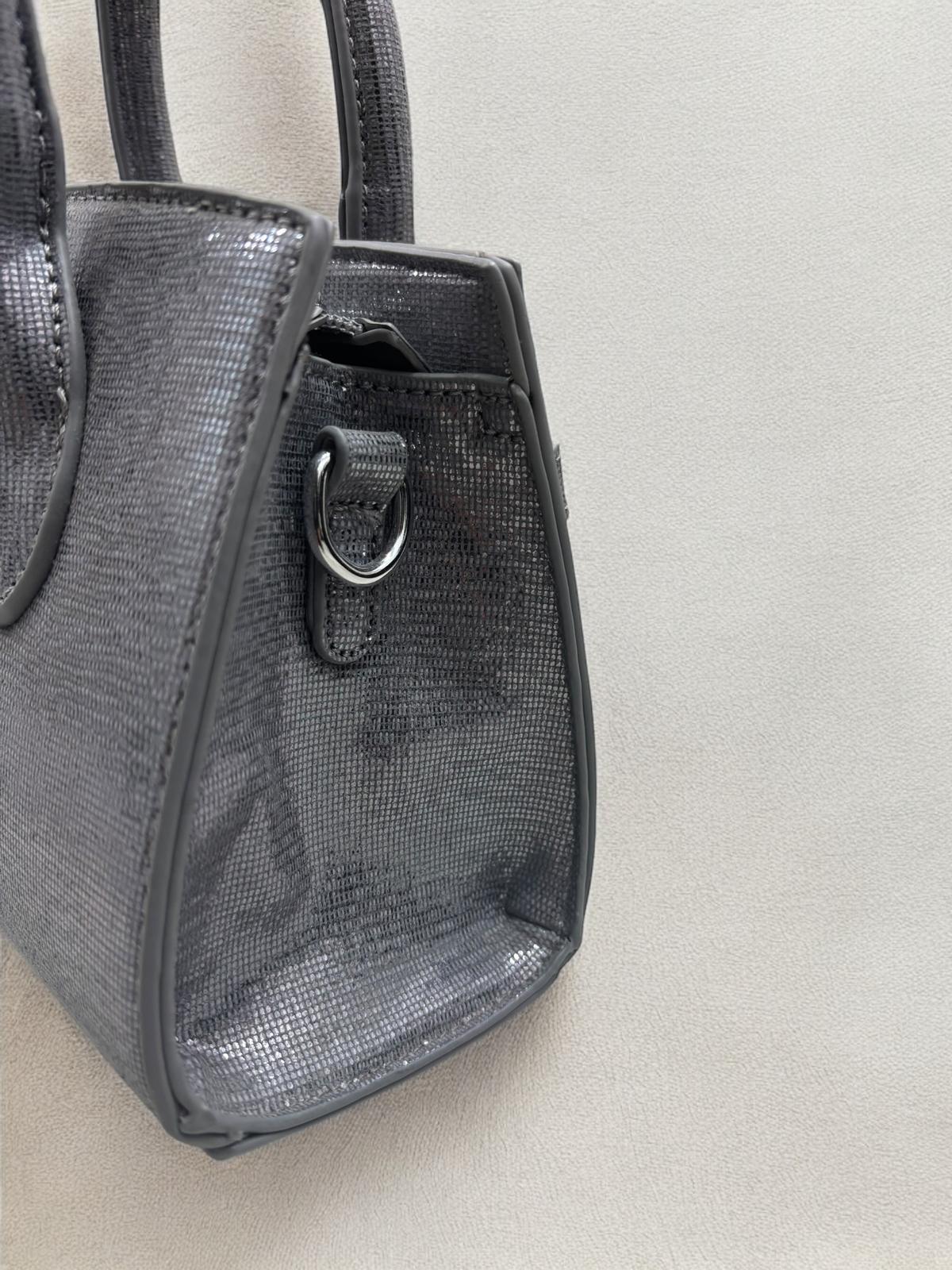 BOLSO CITY METALIZADO