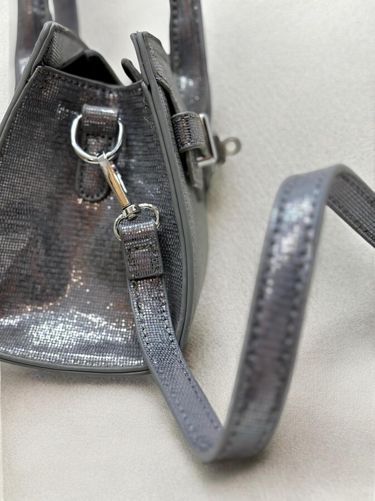 BOLSO CITY METALIZADO