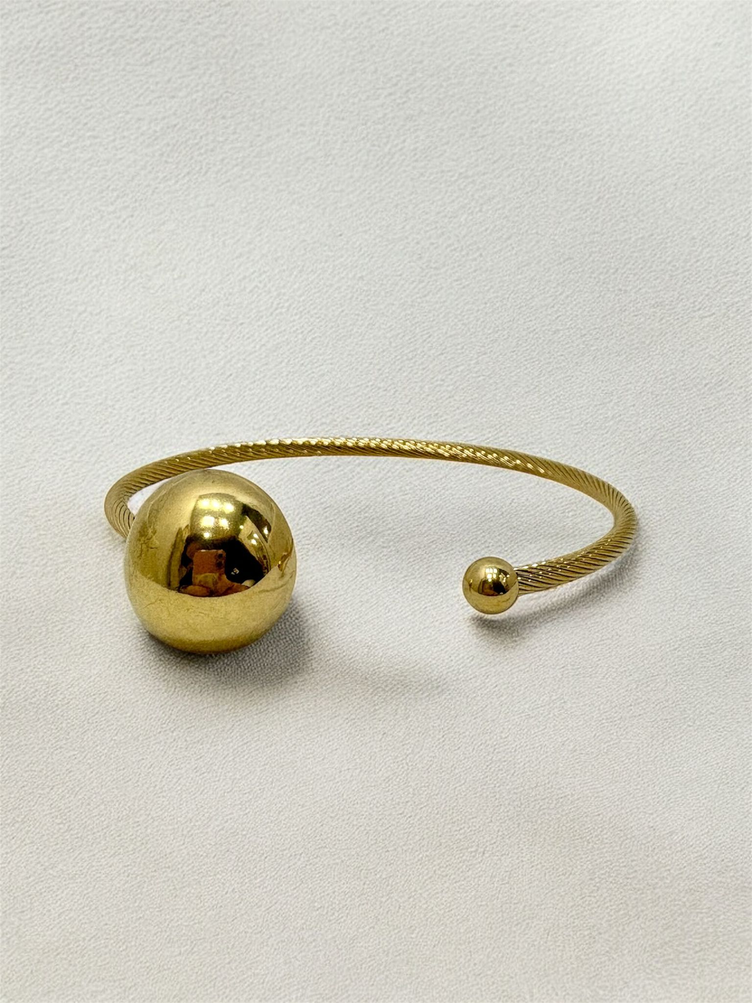 PULSERA ACERO BOLA