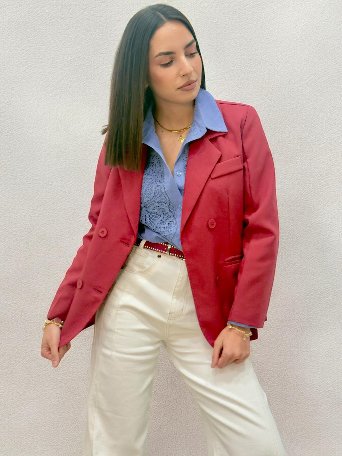 BLAZER BURDEOS 2