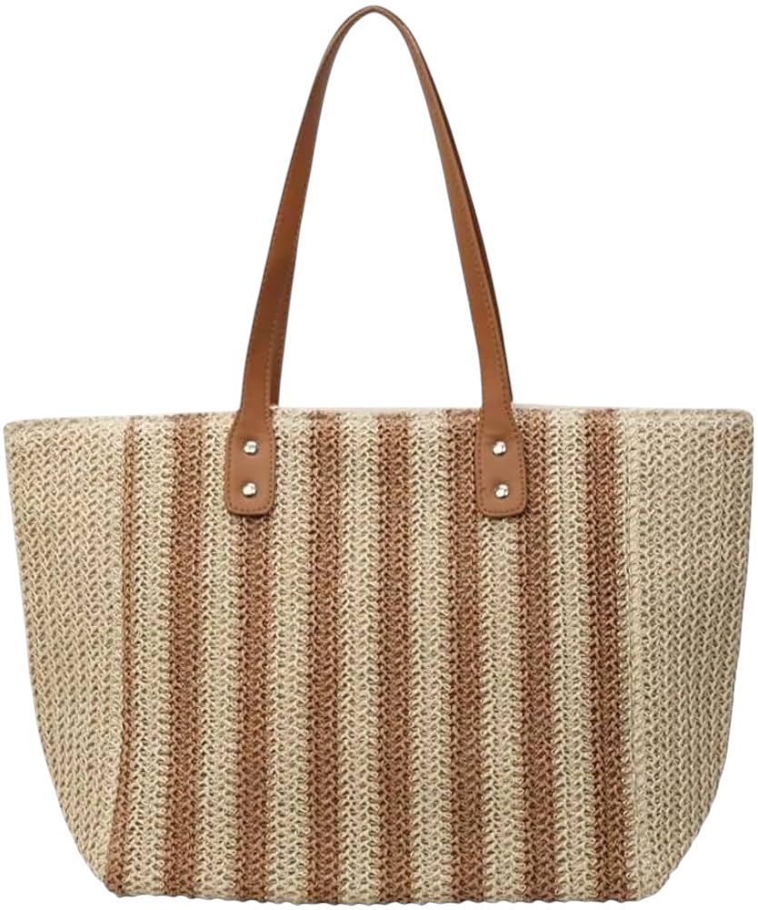 BOLSO ESPARTO RAYAS  2