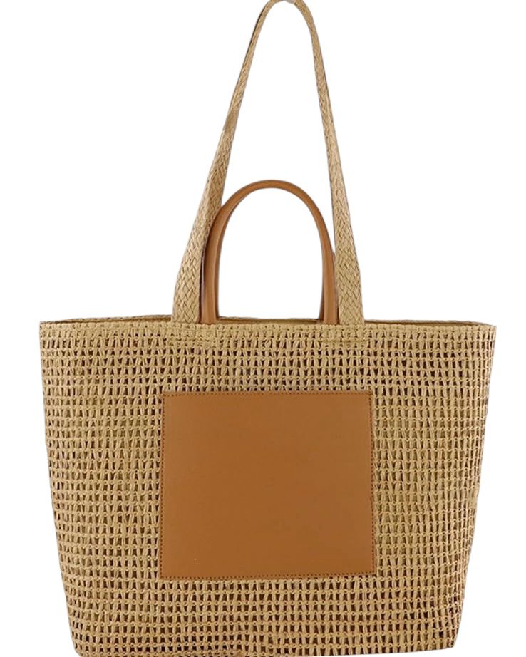 BOLSO ESPARTO CUADRADO