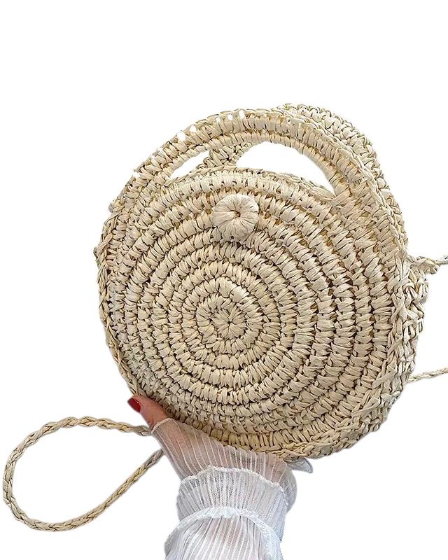 BOLSO ESPARTO REDONDO