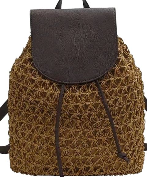 BOLSO MOCHILA ESPARTO  2
