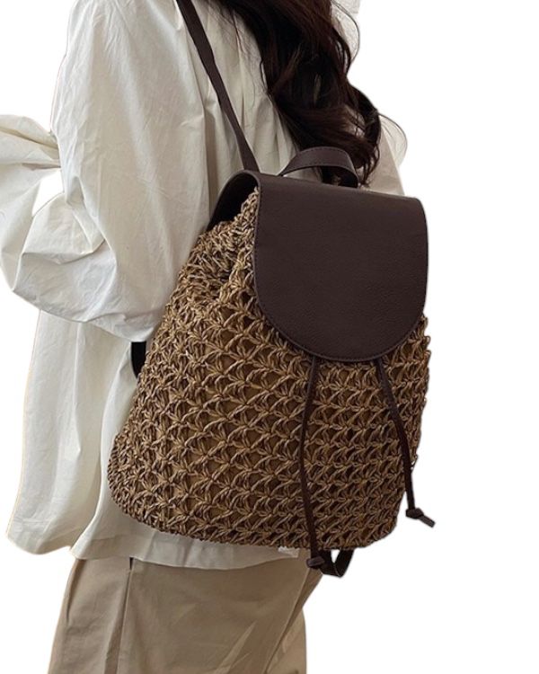 BOLSO MOCHILA ESPARTO 