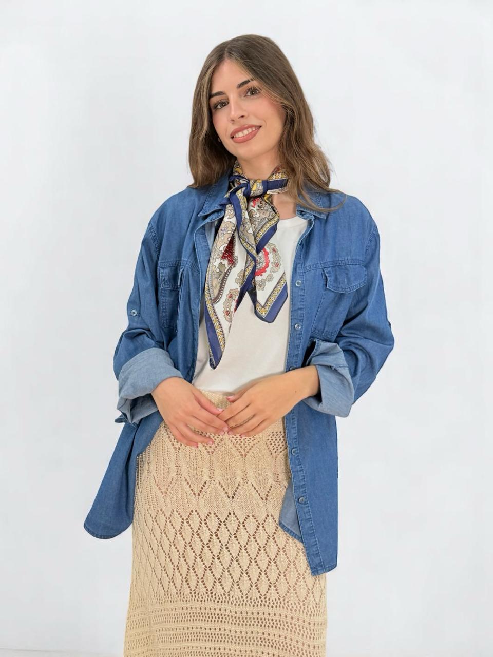 FALDA CROCHET