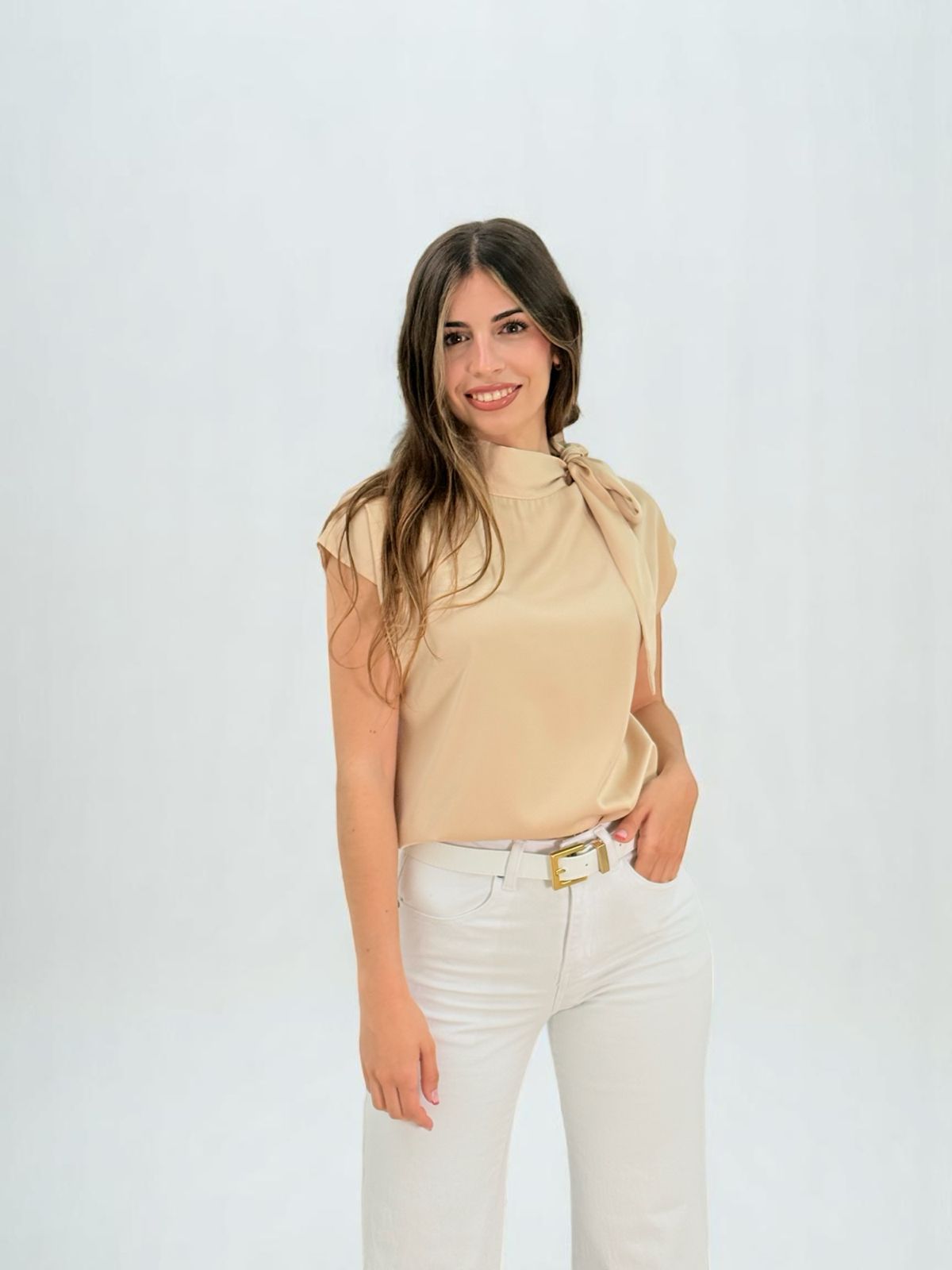BLUSA BEIGE LAZADA 2