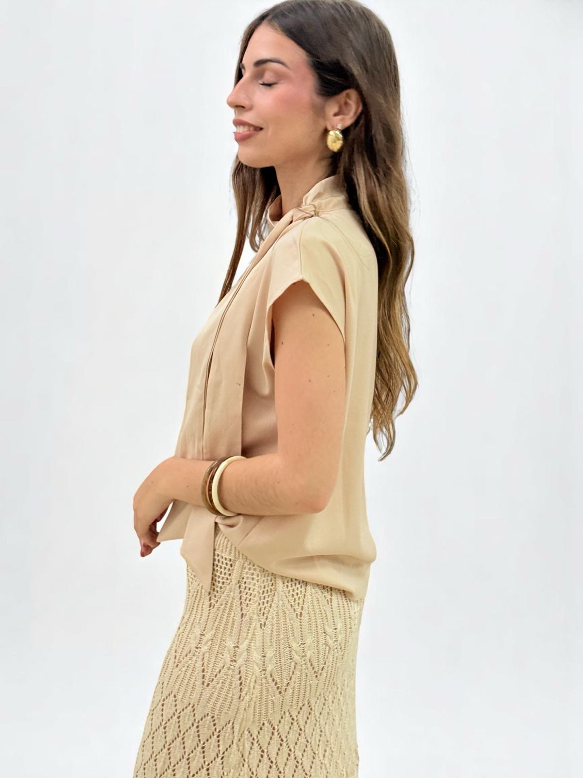 BLUSA BEIGE LAZADA