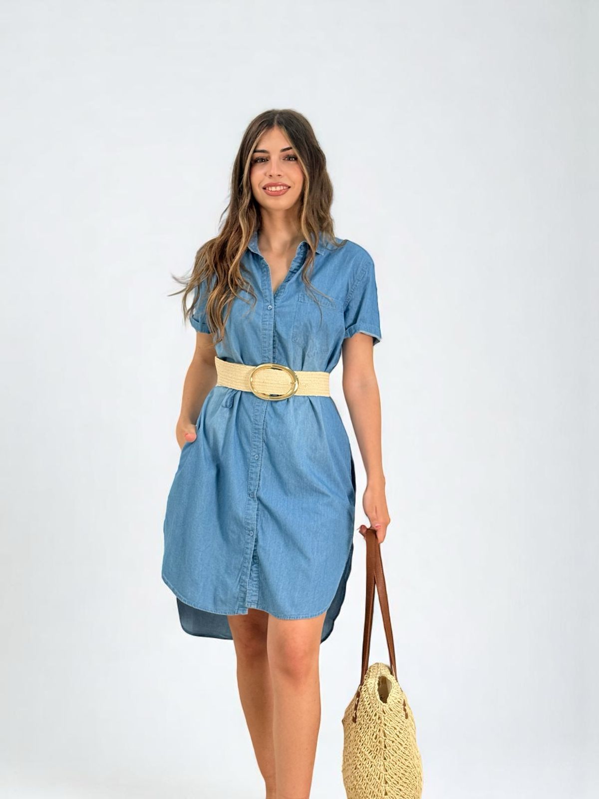VESTIDO VAQUERO 