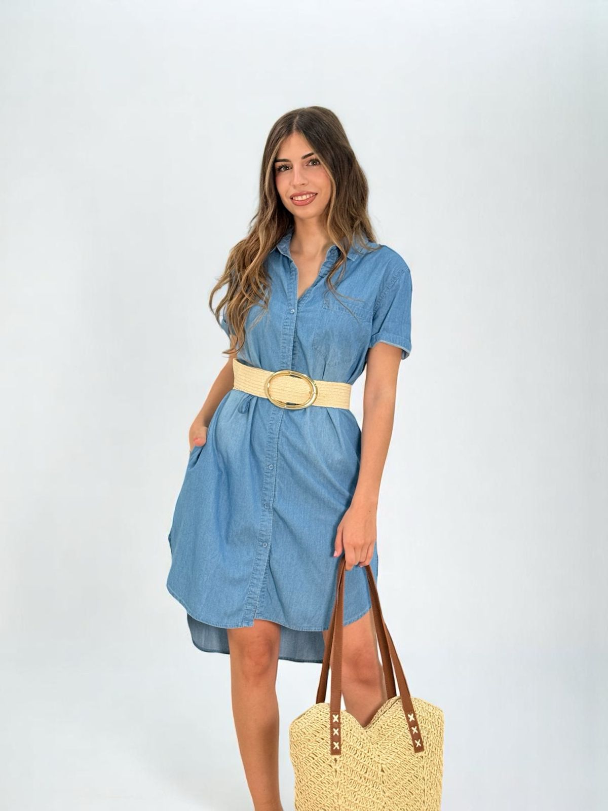 VESTIDO VAQUERO 