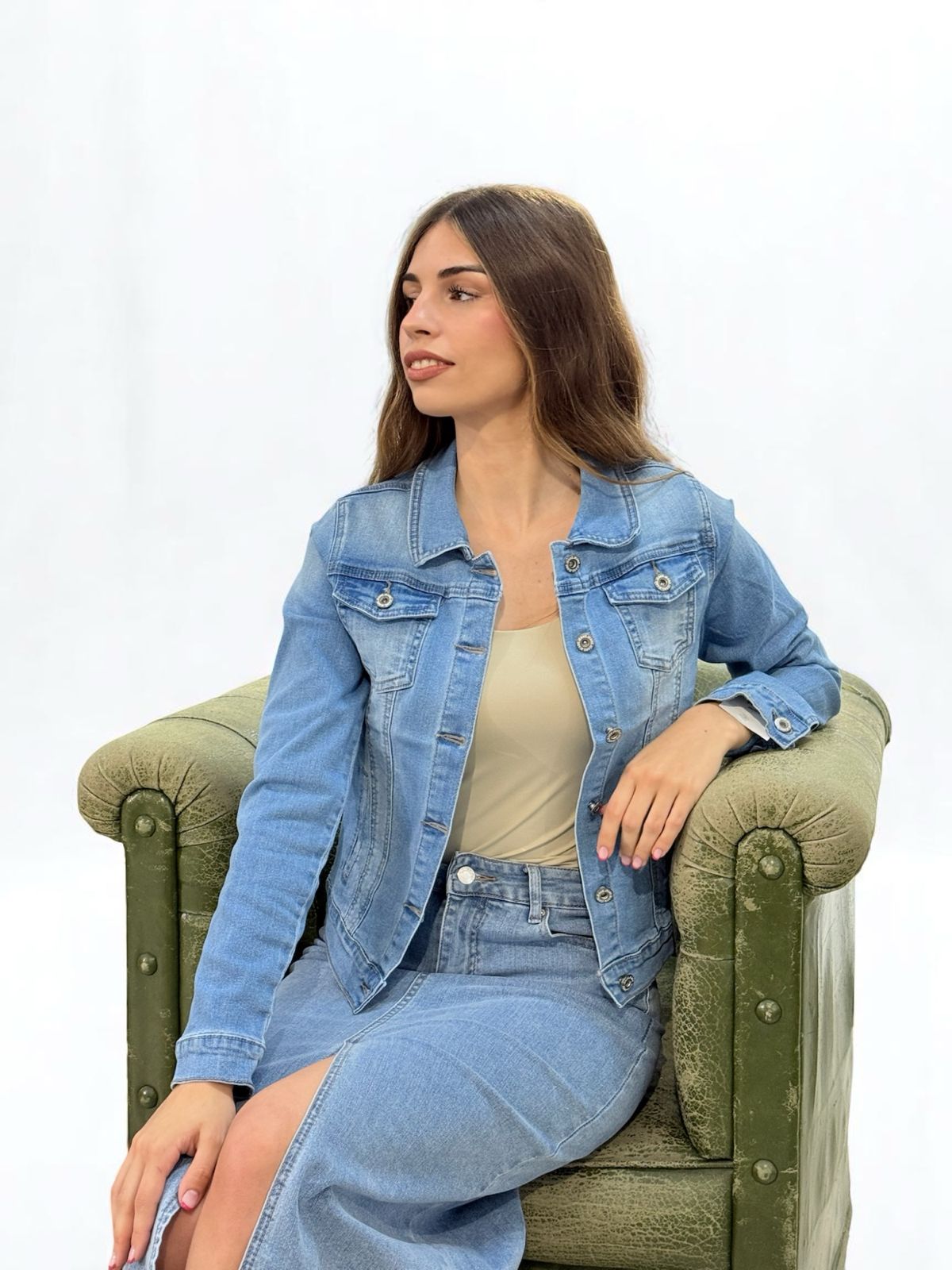 CHAQUETA DENIM 