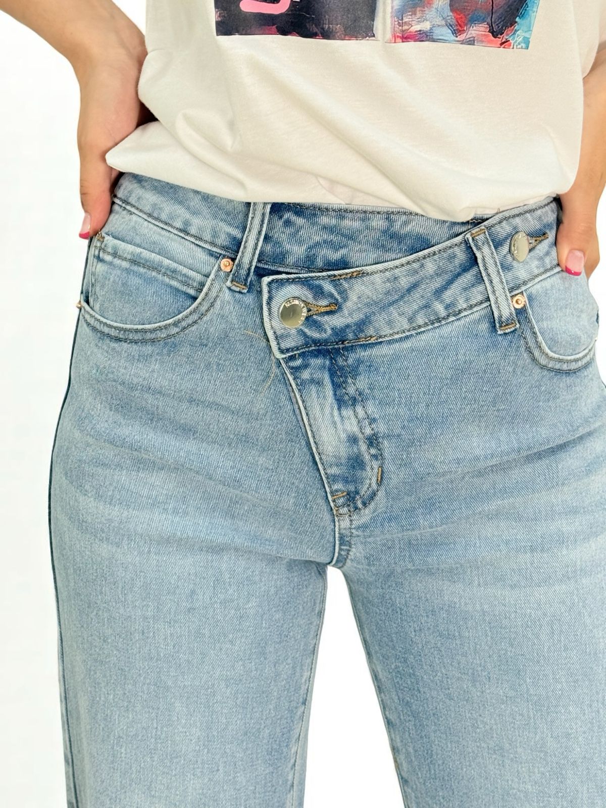 PANTALON DENIM BOTON 