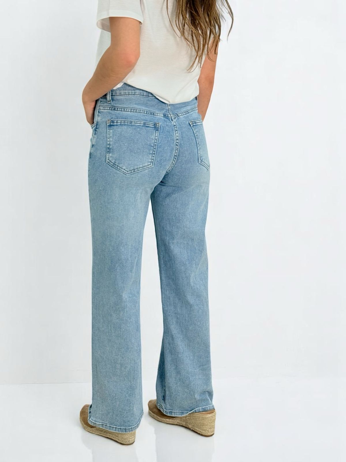 PANTALON DENIM BOTON 