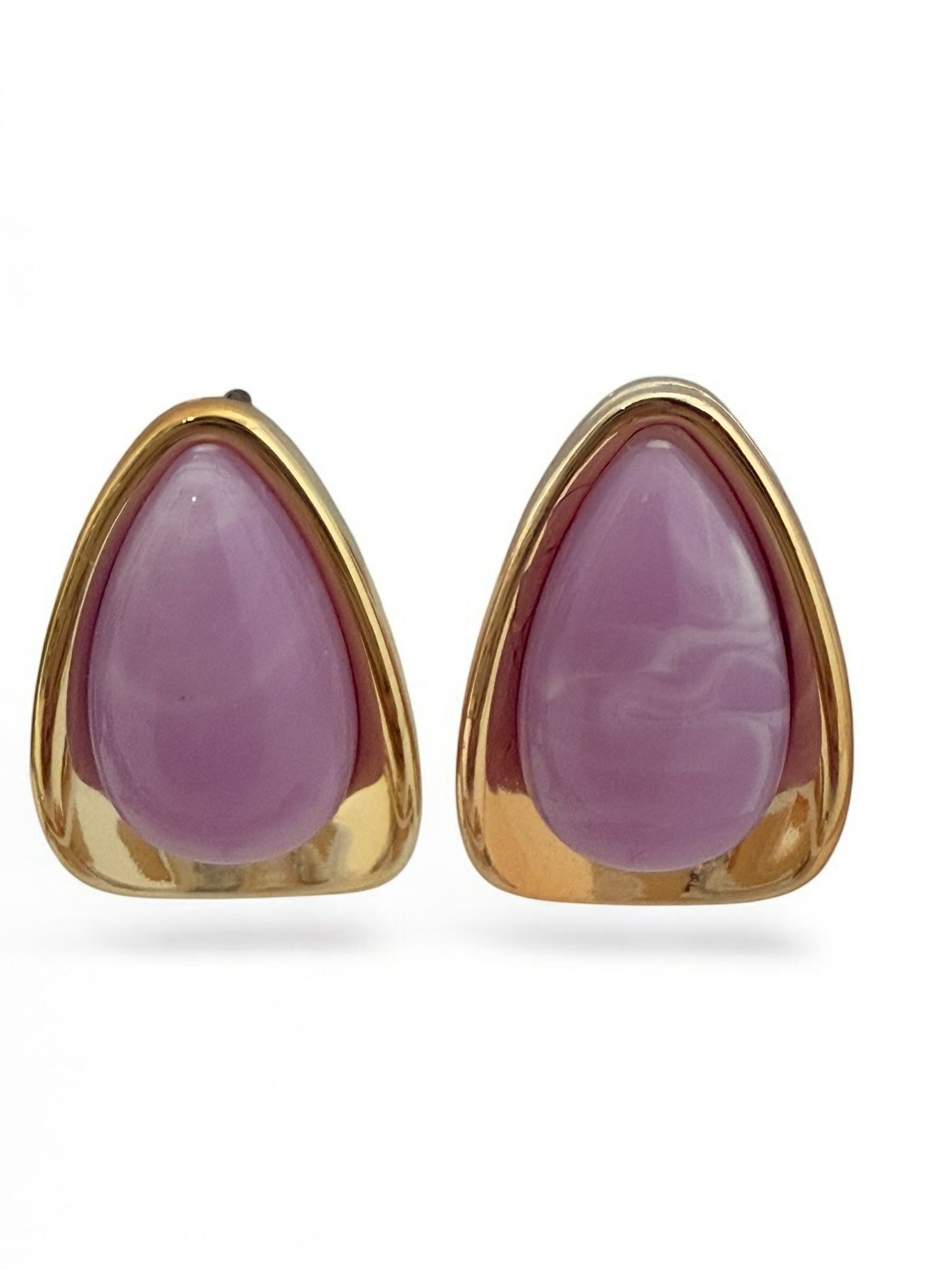 PENDIENTES ACERO PIEDRA