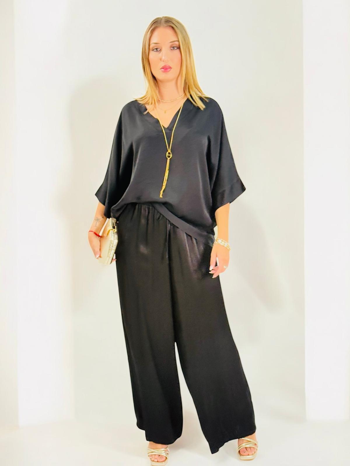 BLUSA SATINADA 