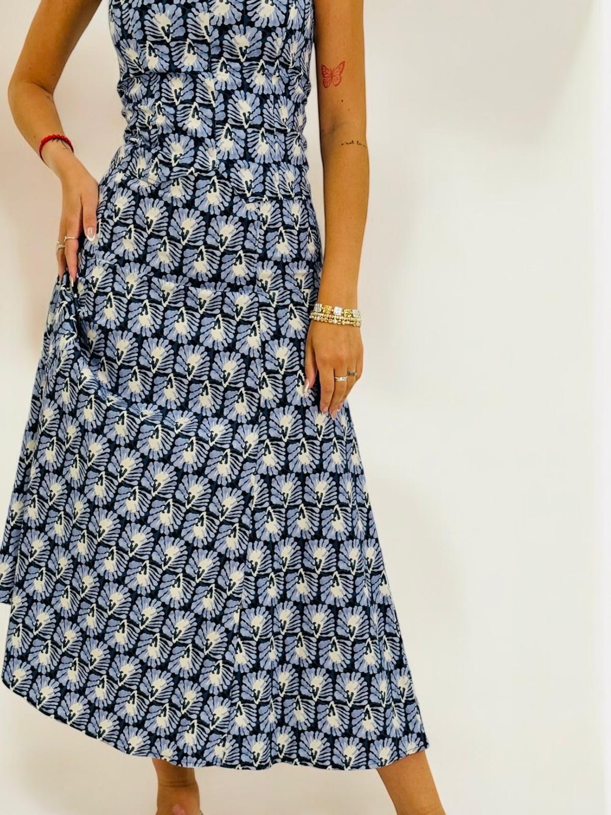 FALDA ESTAMPADA ELASTICA