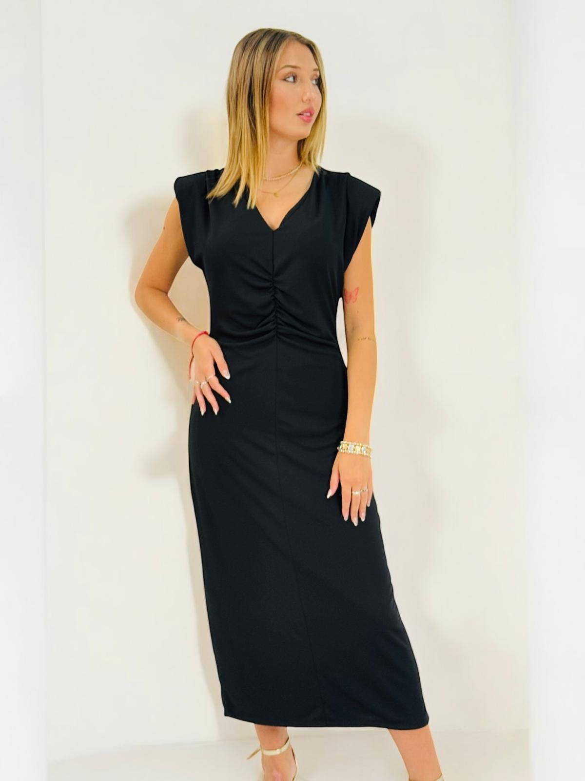 VESTIDO FRUNCE 