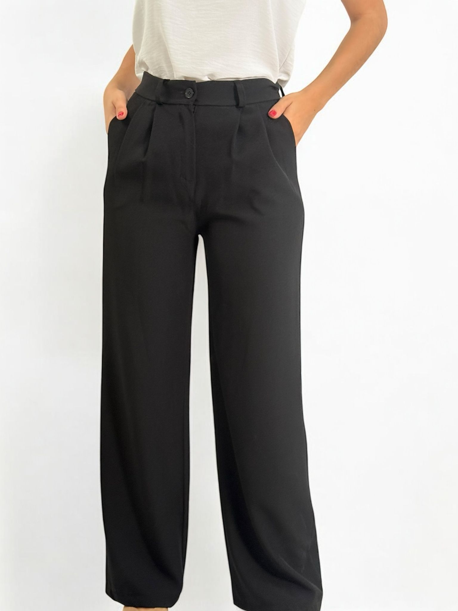 PANTALON PINZA NEGRO