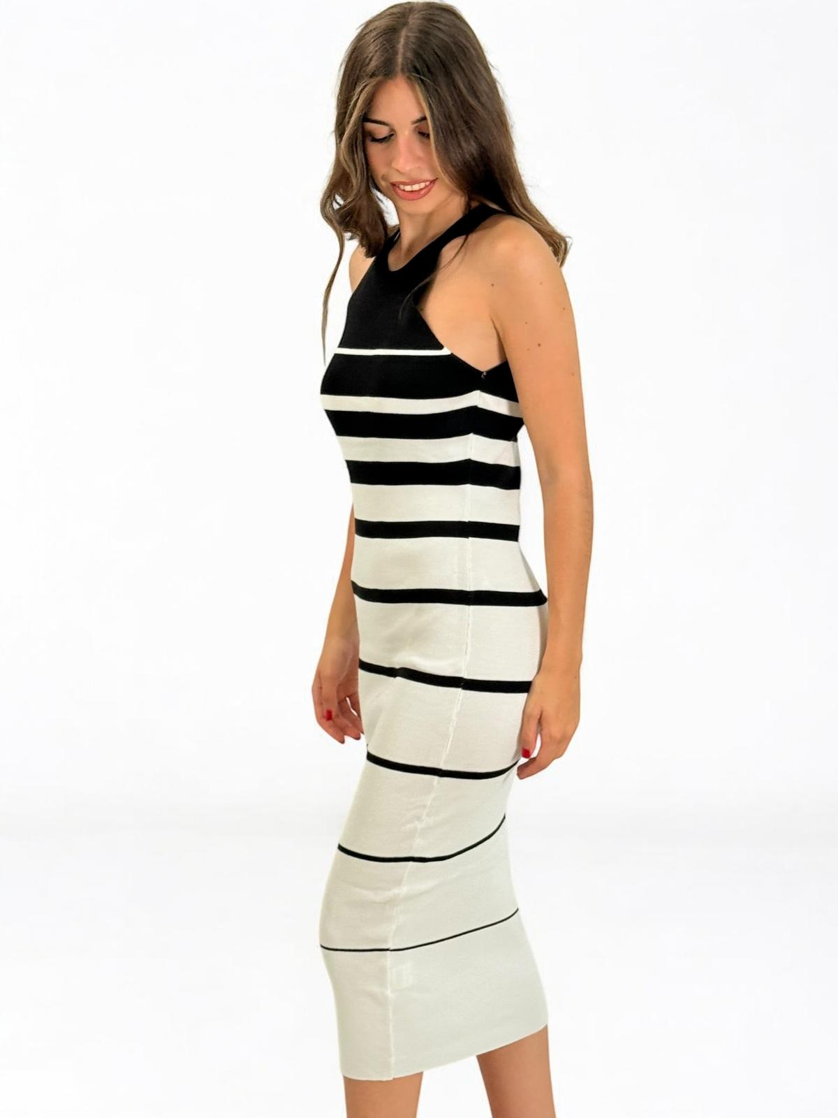 VESTIDO HALTER RAYAS 2