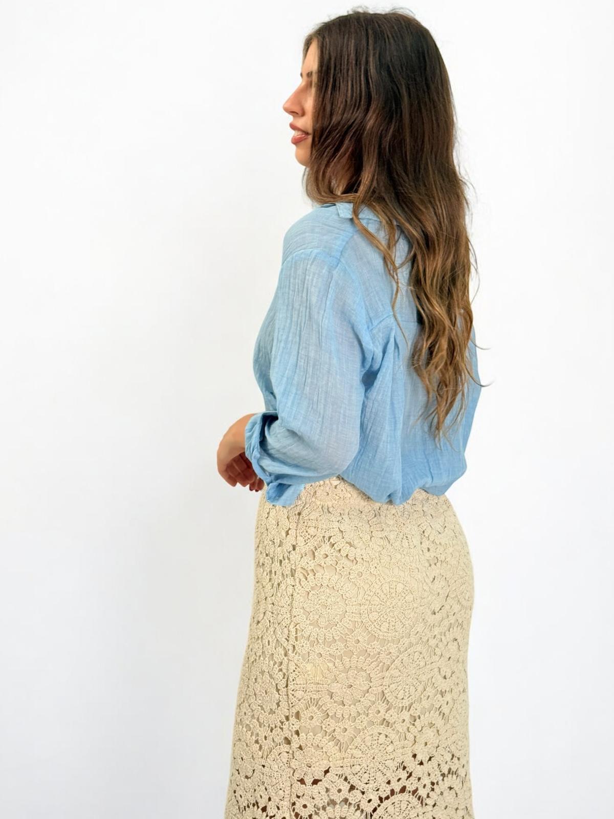 FALDA CROCHET