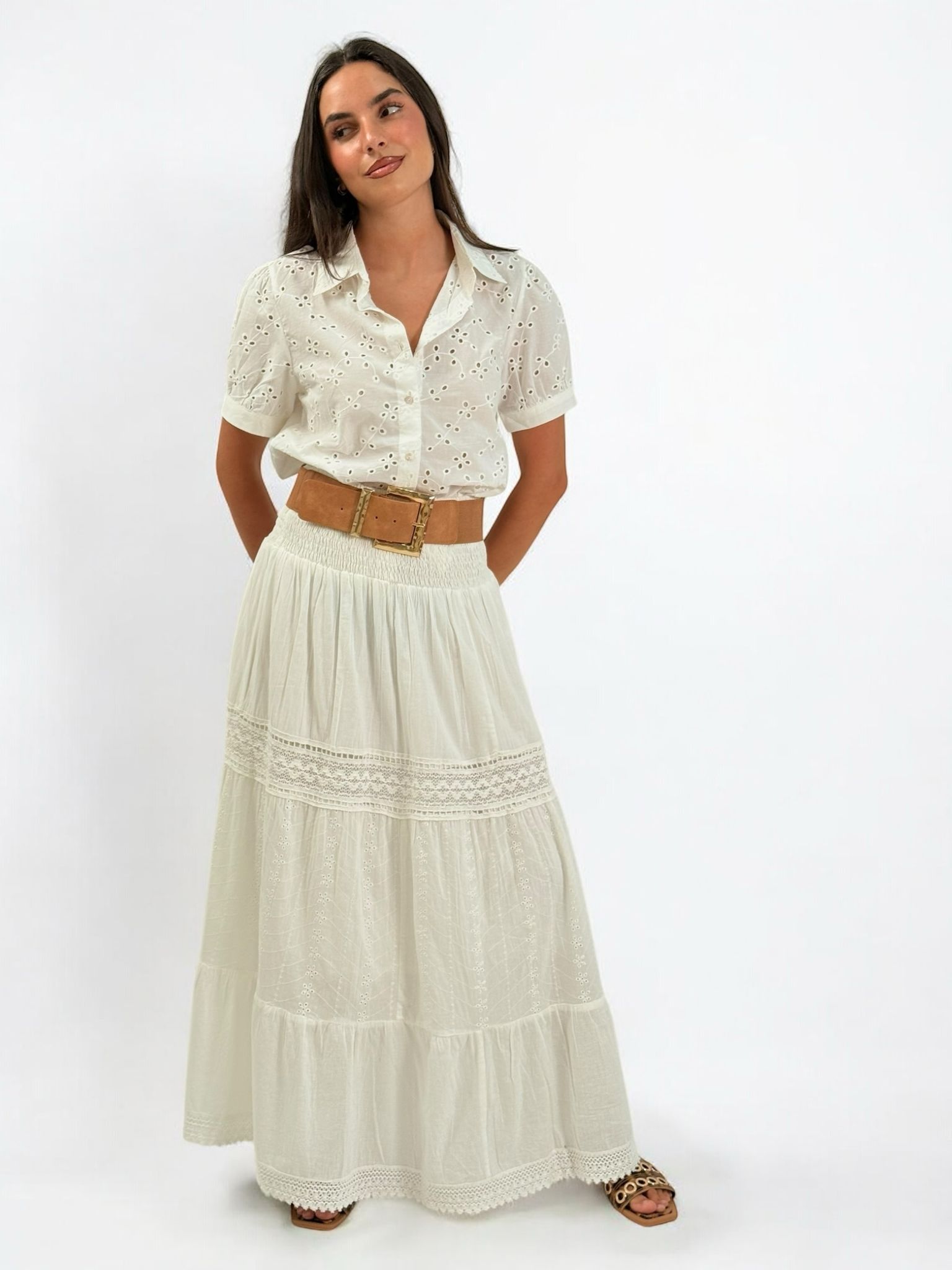 FALDA BLANCA