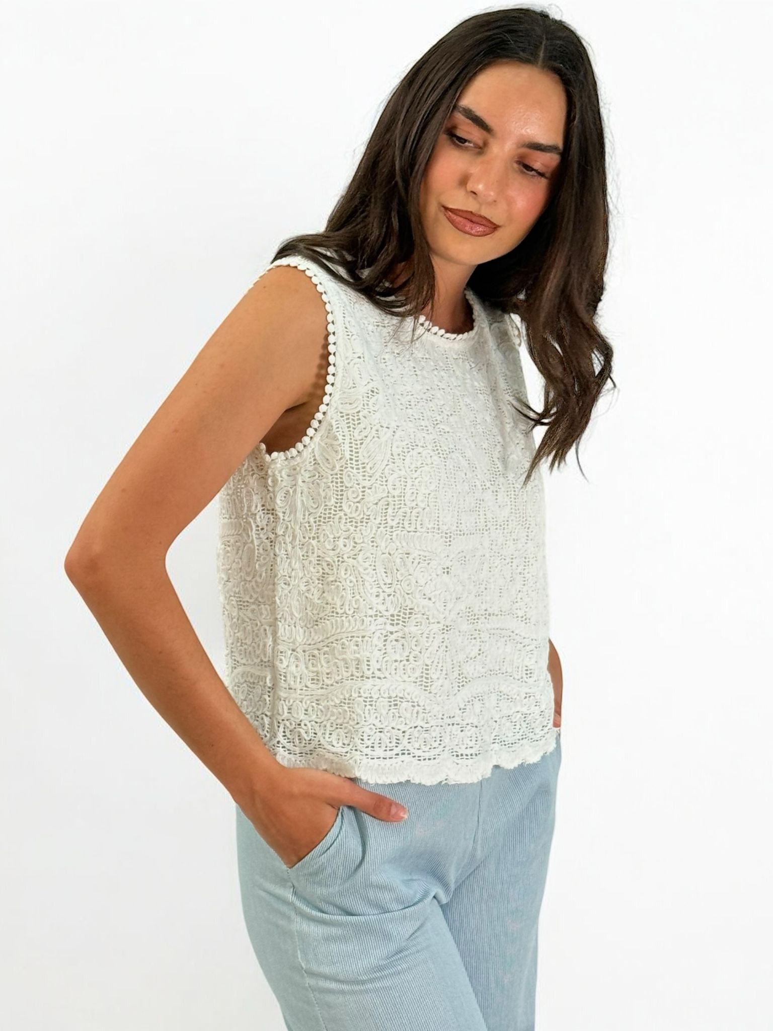 BLUSA CROCHET