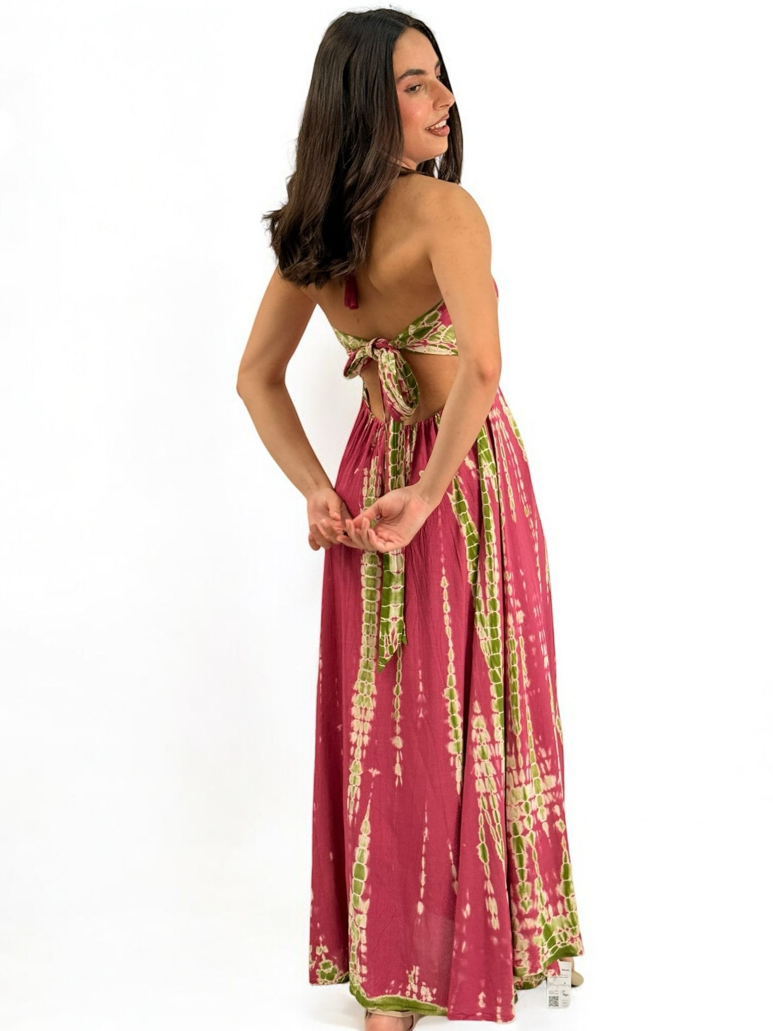 VESTIDO ESTAMPADO TIE