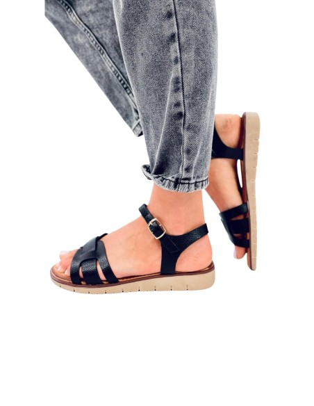 SANDALIAS NEGRAS