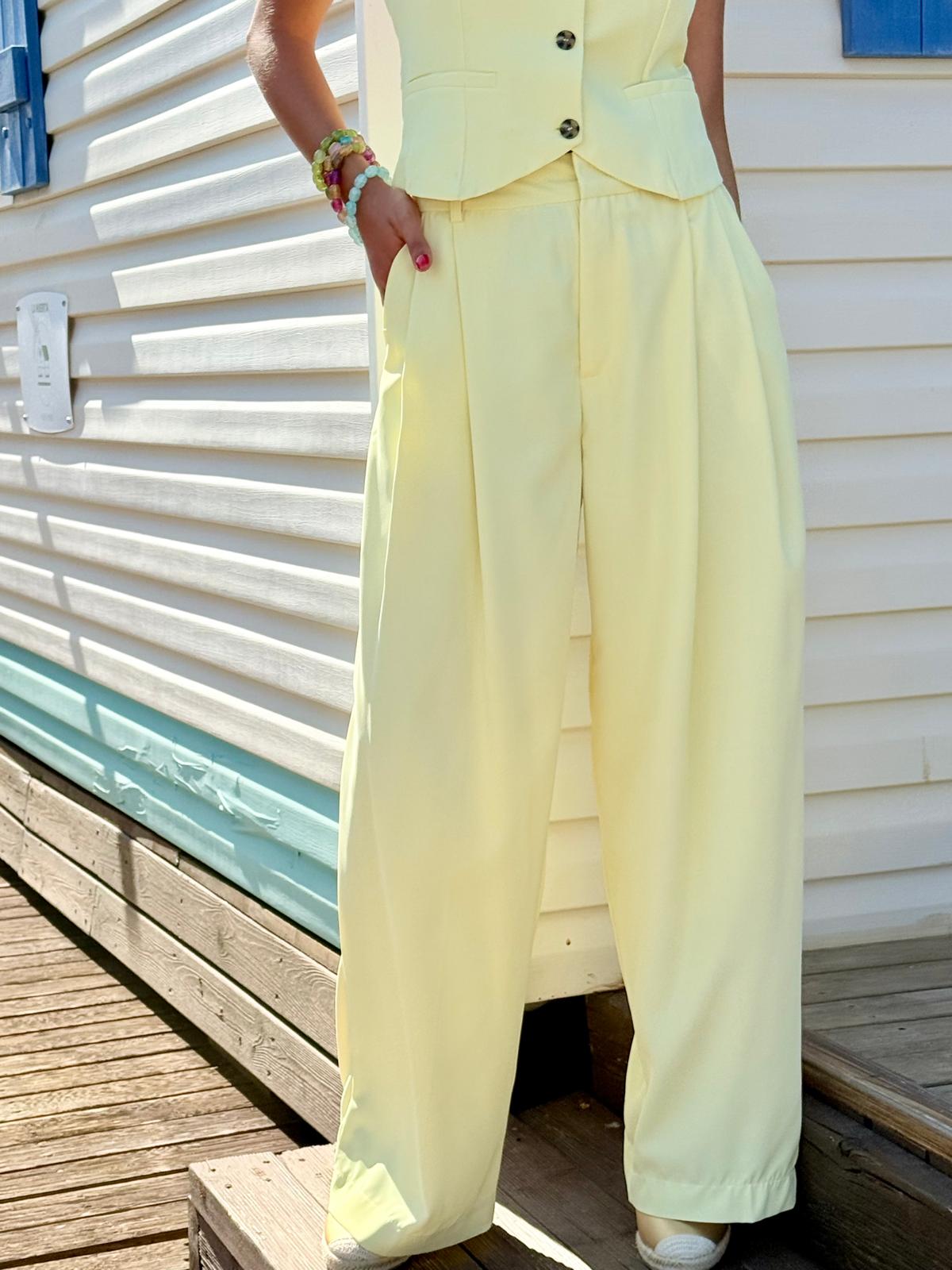PANTALON AMARILLO