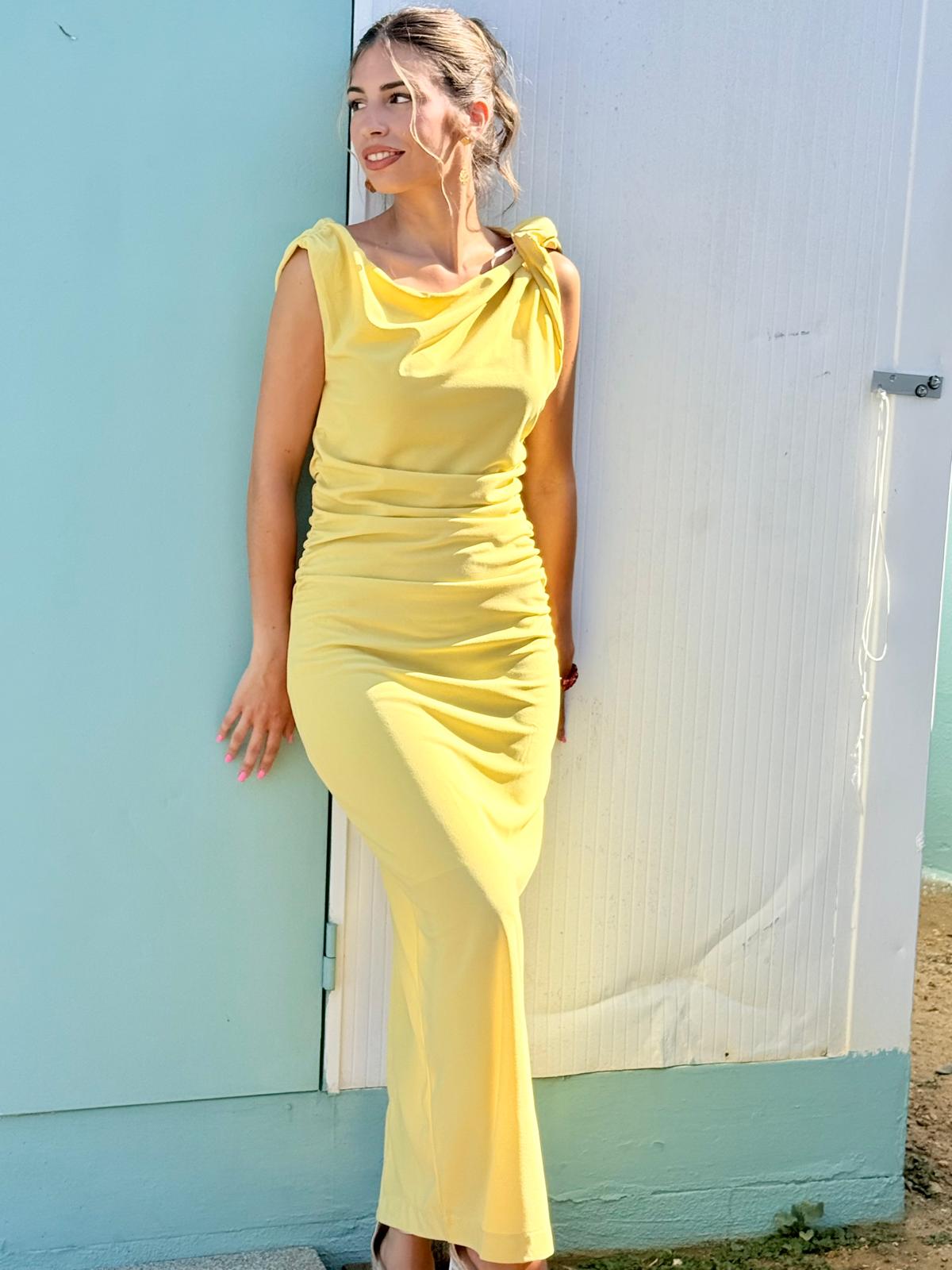 VESTIDO AMARILLO