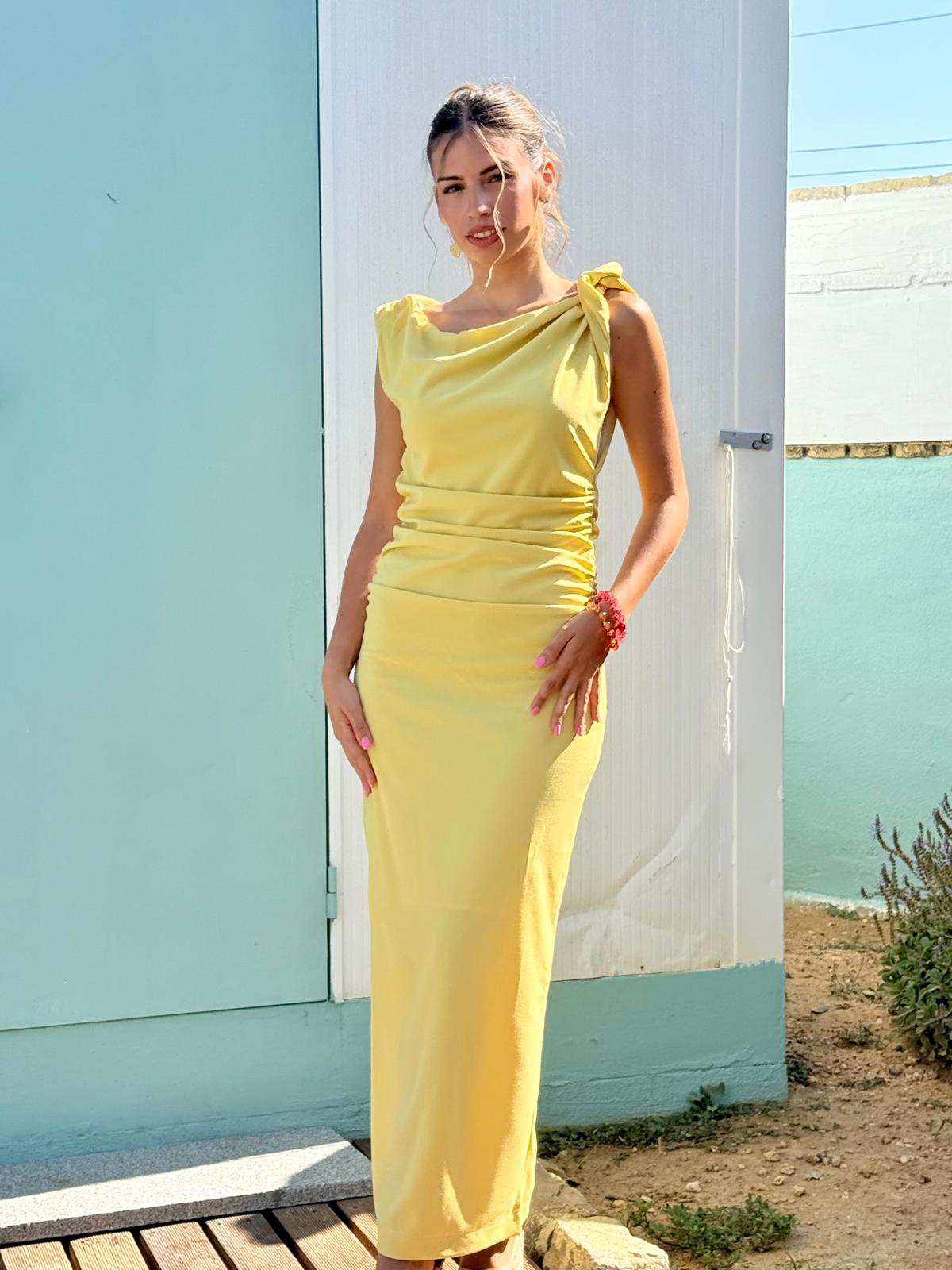 VESTIDO AMARILLO