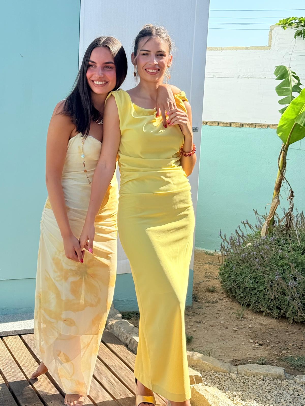 VESTIDO AMARILLO