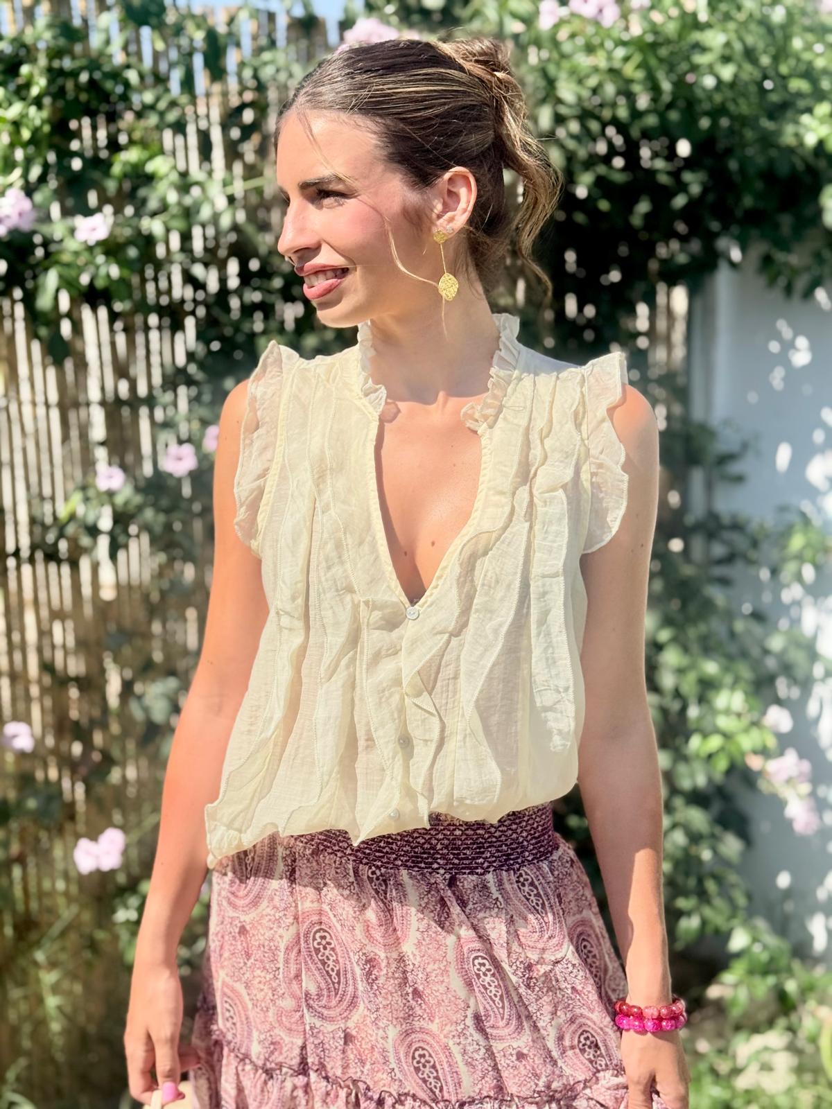 BLUSA VOLANTES
