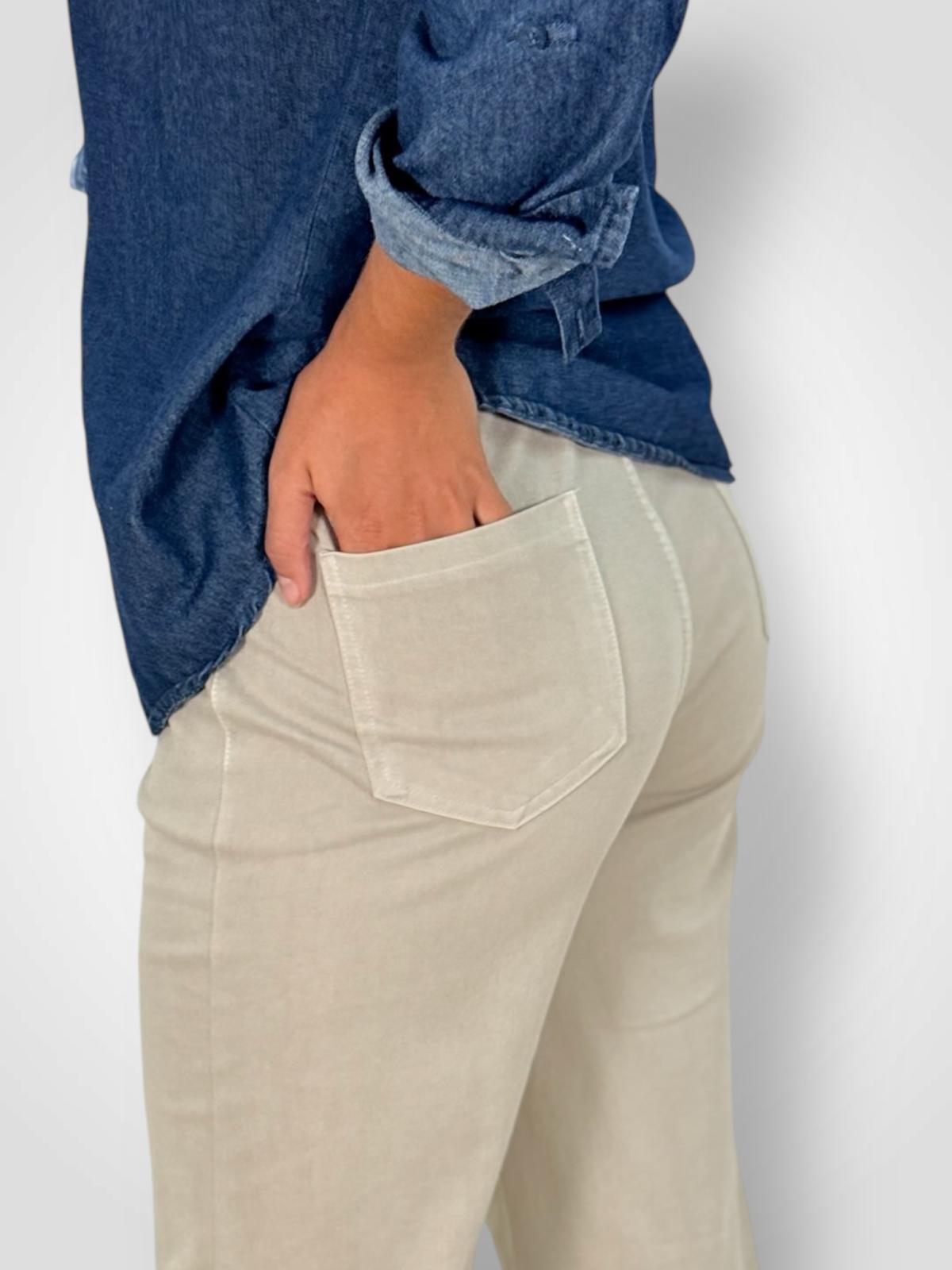 PANTALON ANCHO CINTURA ELASTICA