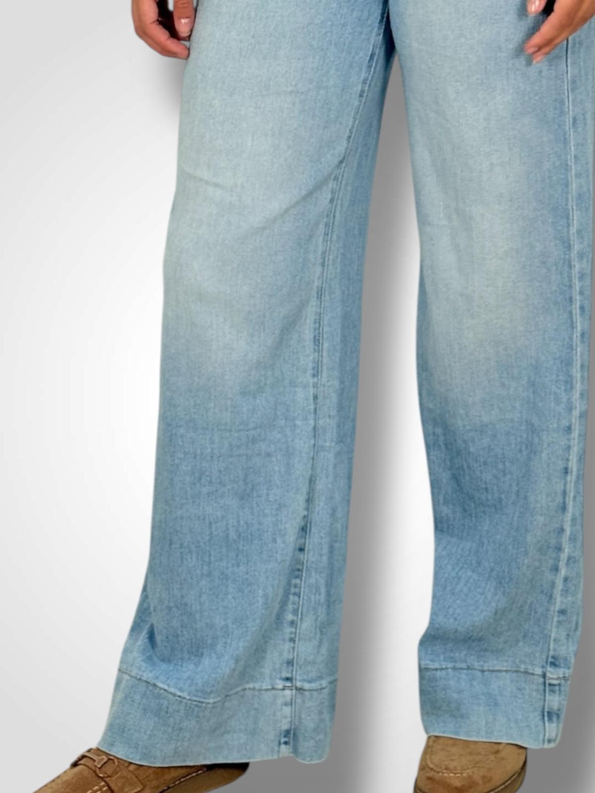 PANTALON ANCHO DENIM