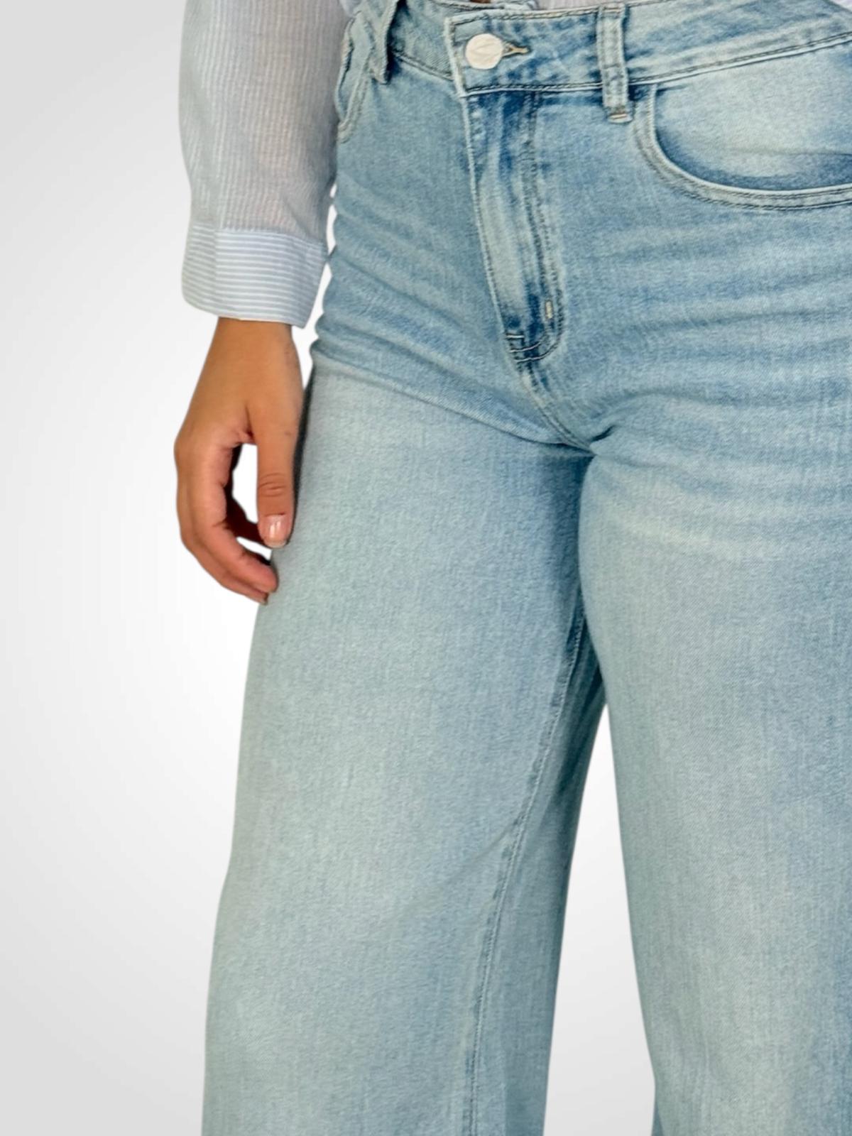 PANTALON ANCHO DENIM