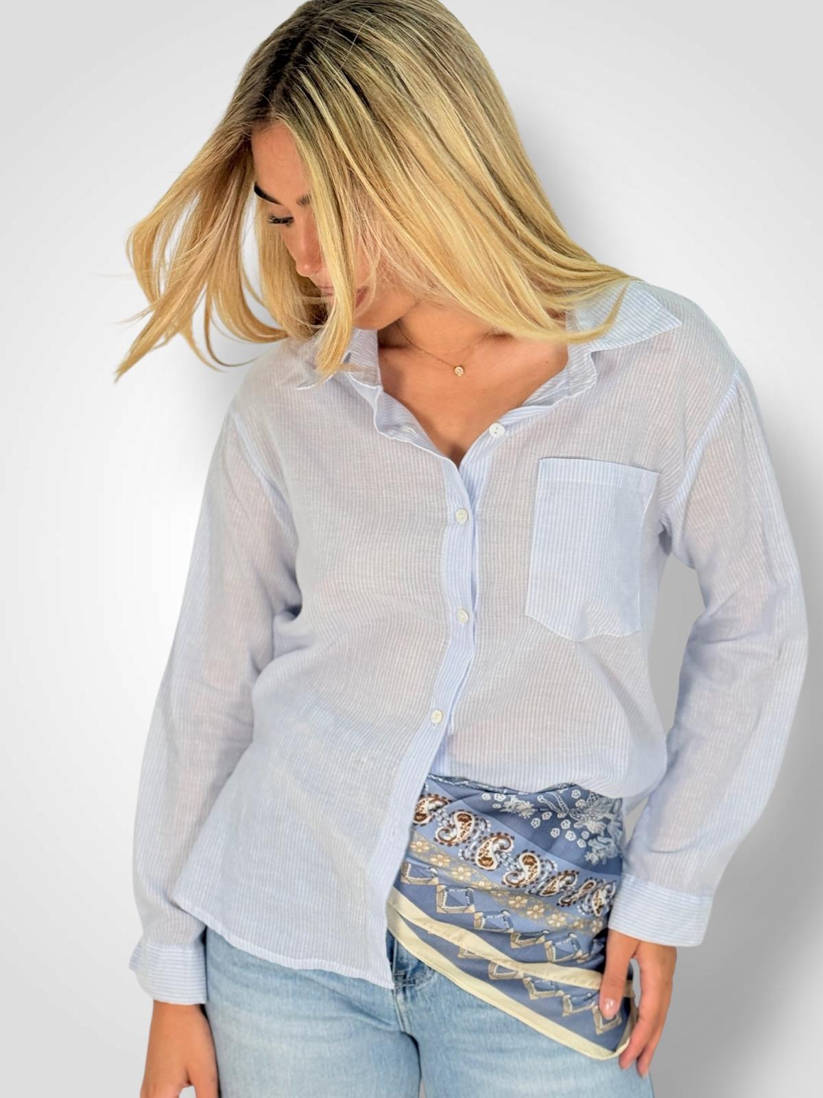 CAMISA RAYAS LEO