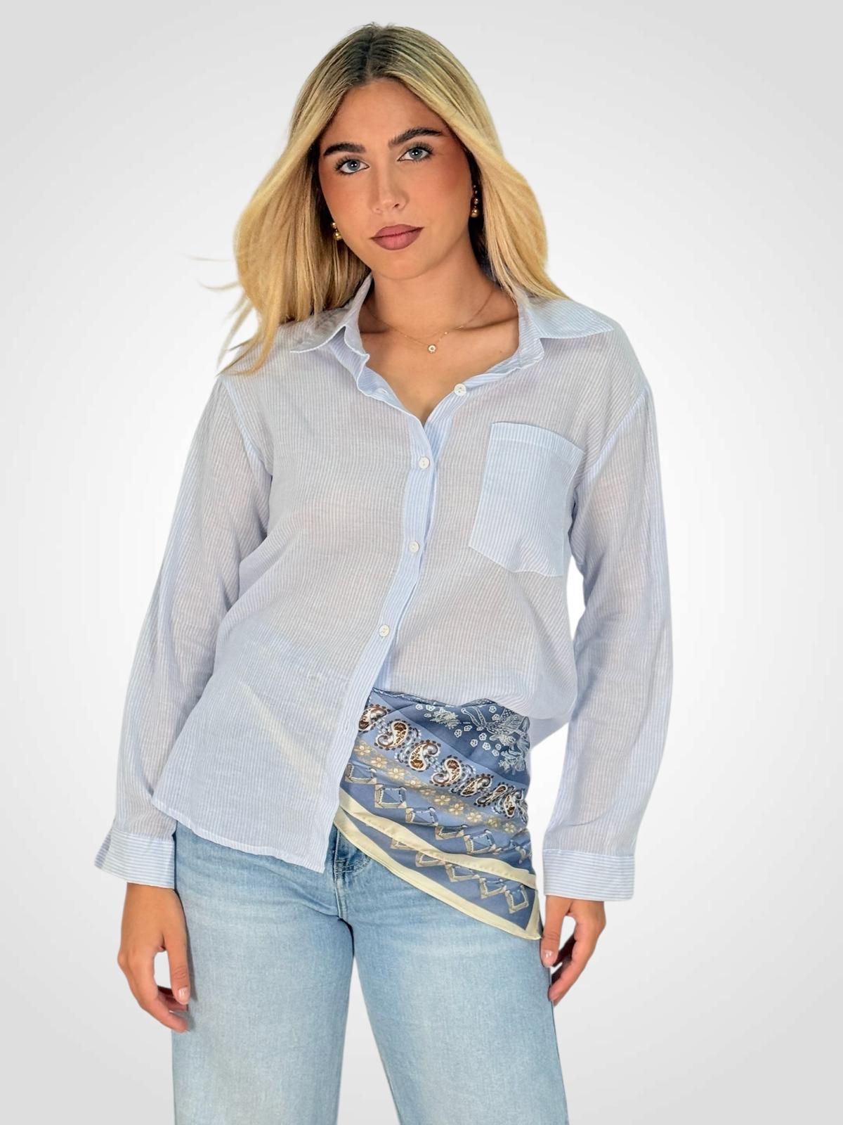 CAMISA RAYAS LEO
