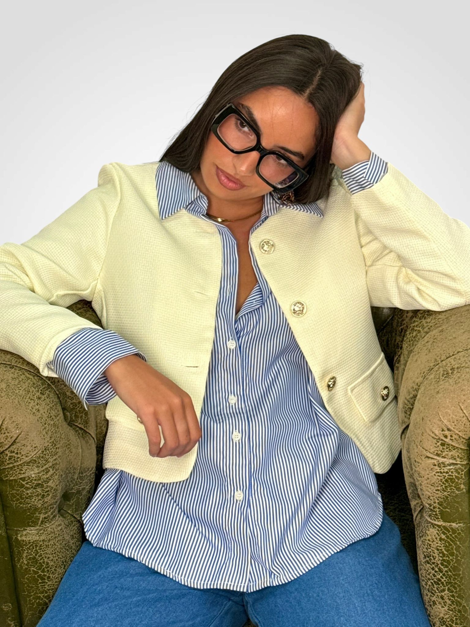 CHAQUETA TWEED