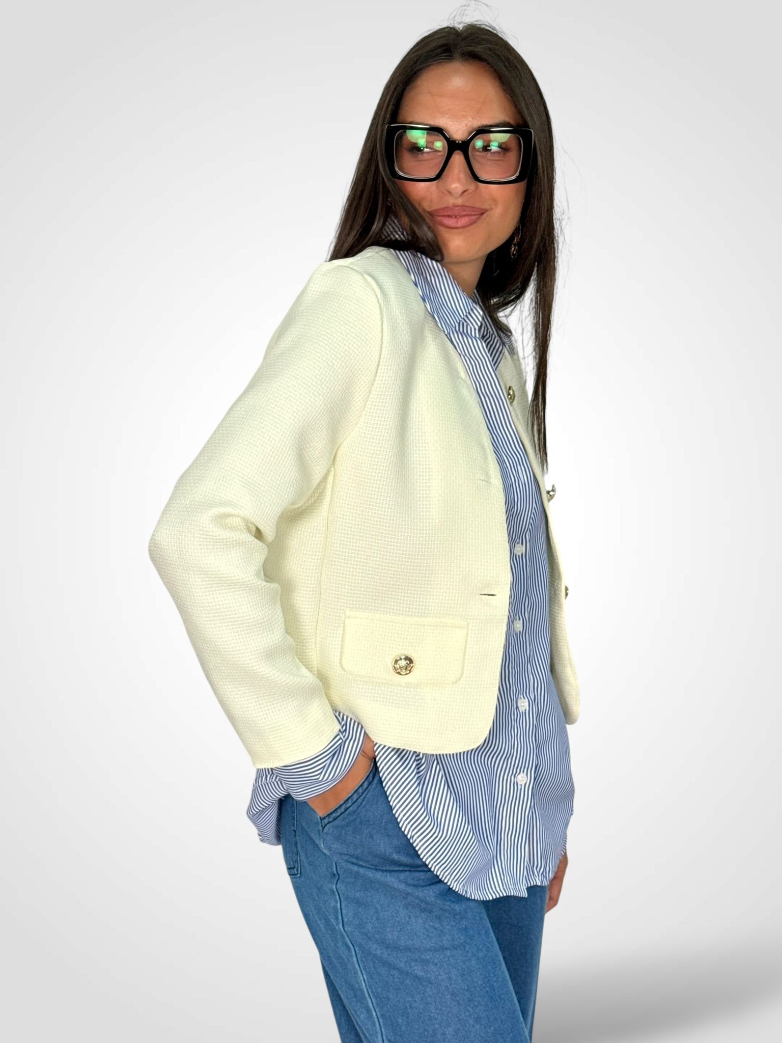 CHAQUETA TWEED