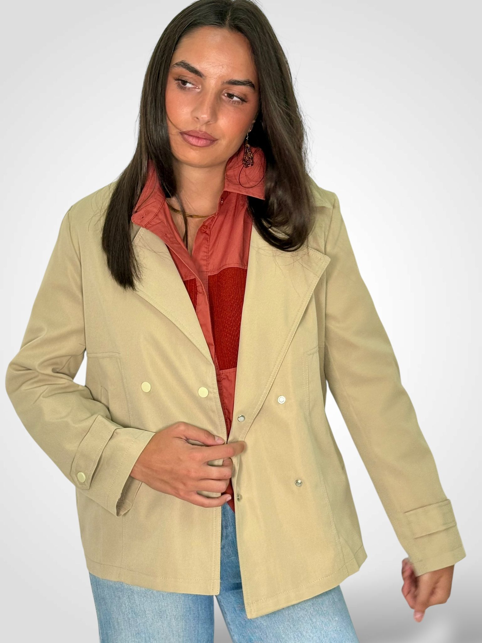 CHAQUETA GABARDINA