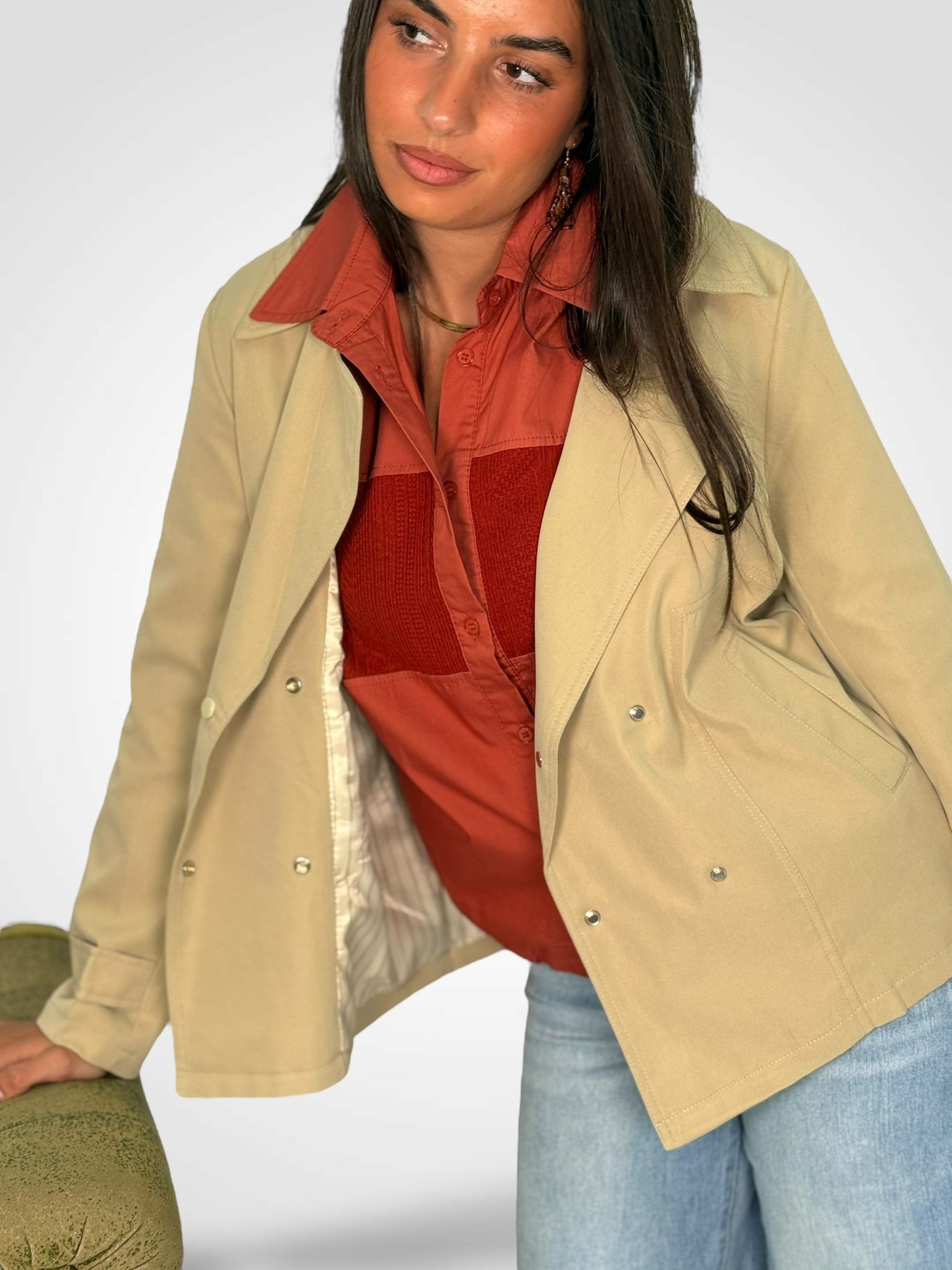 CHAQUETA GABARDINA