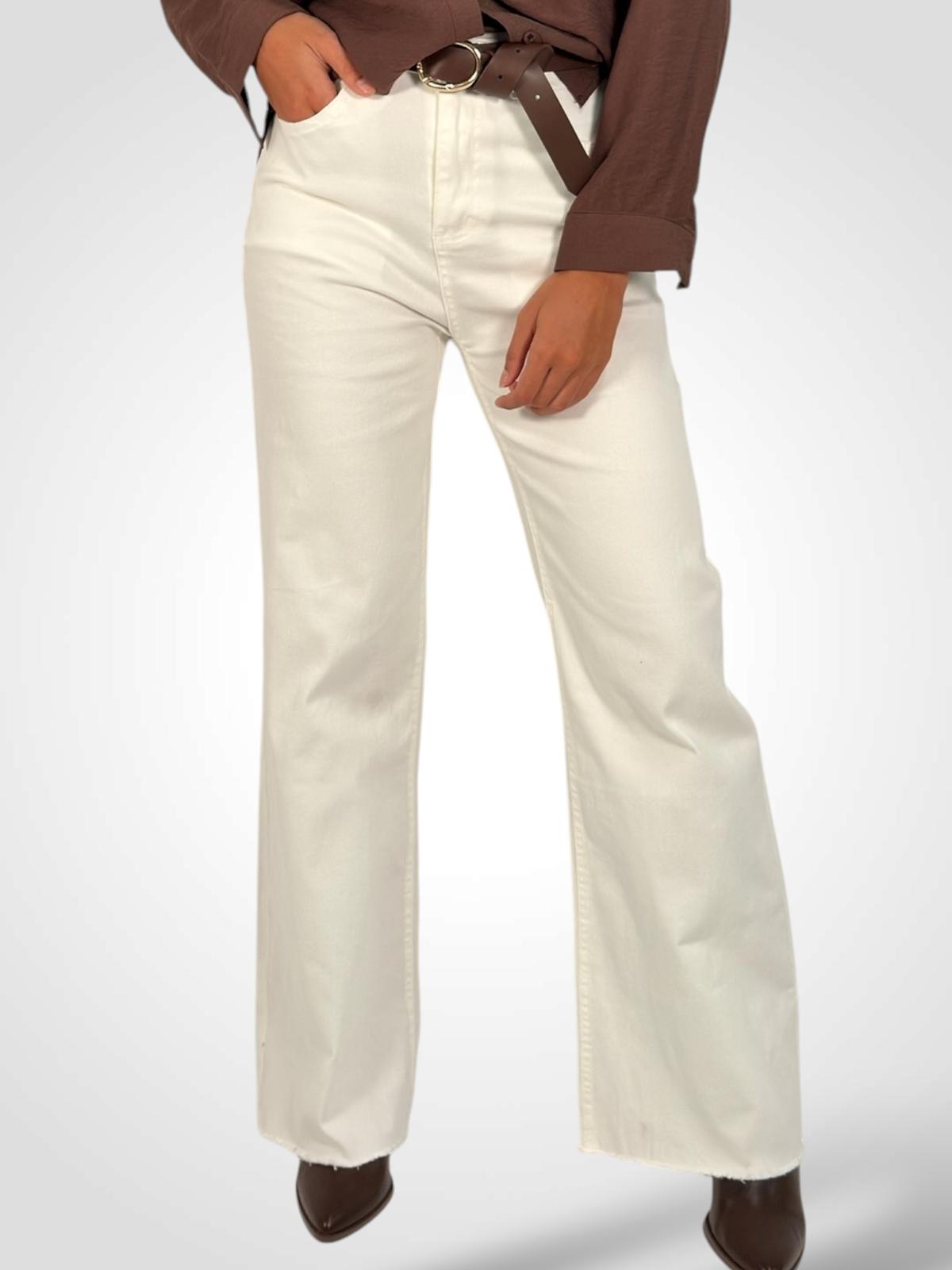 Pantalón Ancho Denim SIGLERWOMAN vista frontal