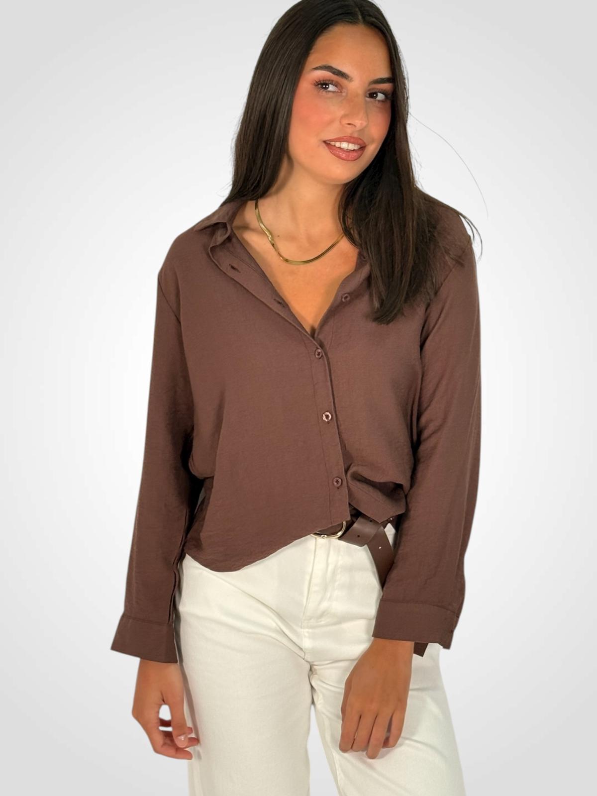 CAMISA MARRON