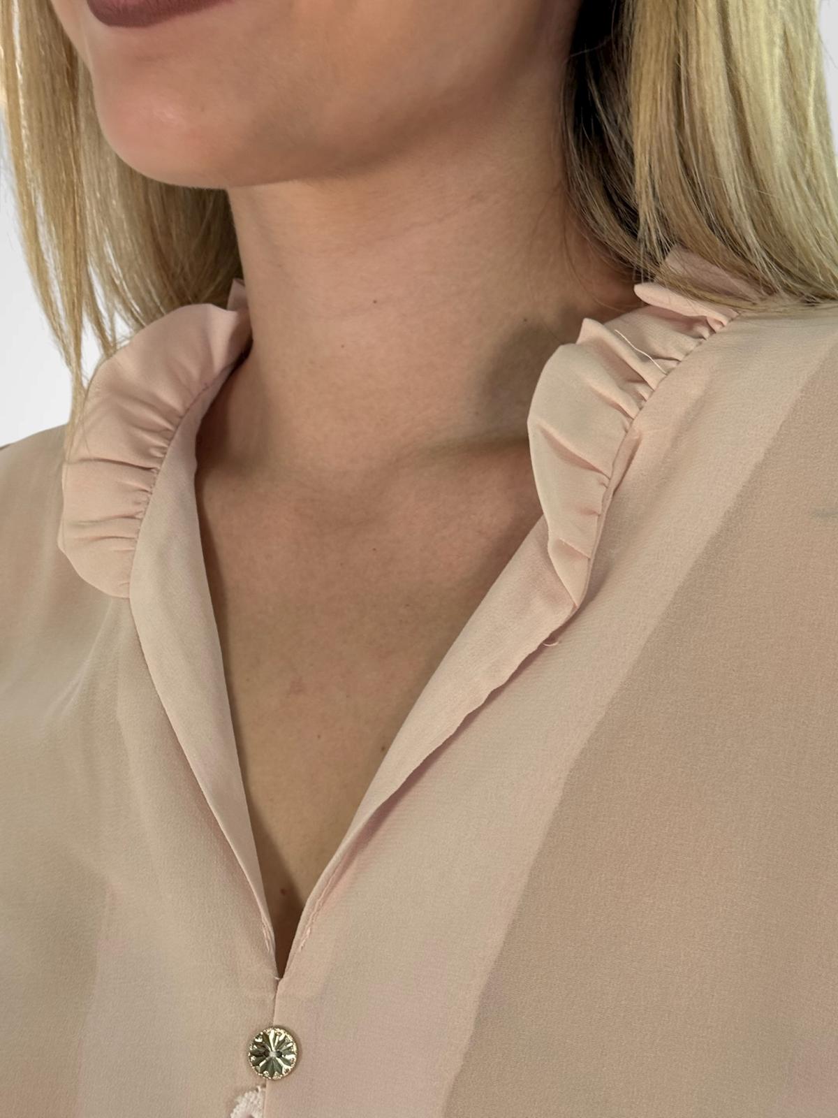 CAMISA GASA ROSA