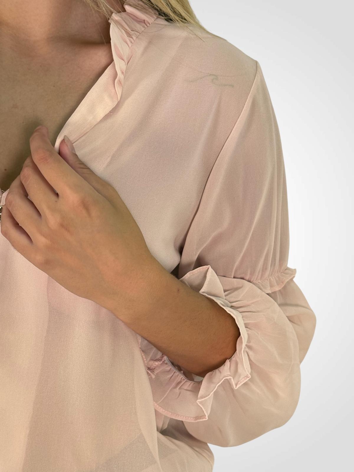 CAMISA GASA ROSA
