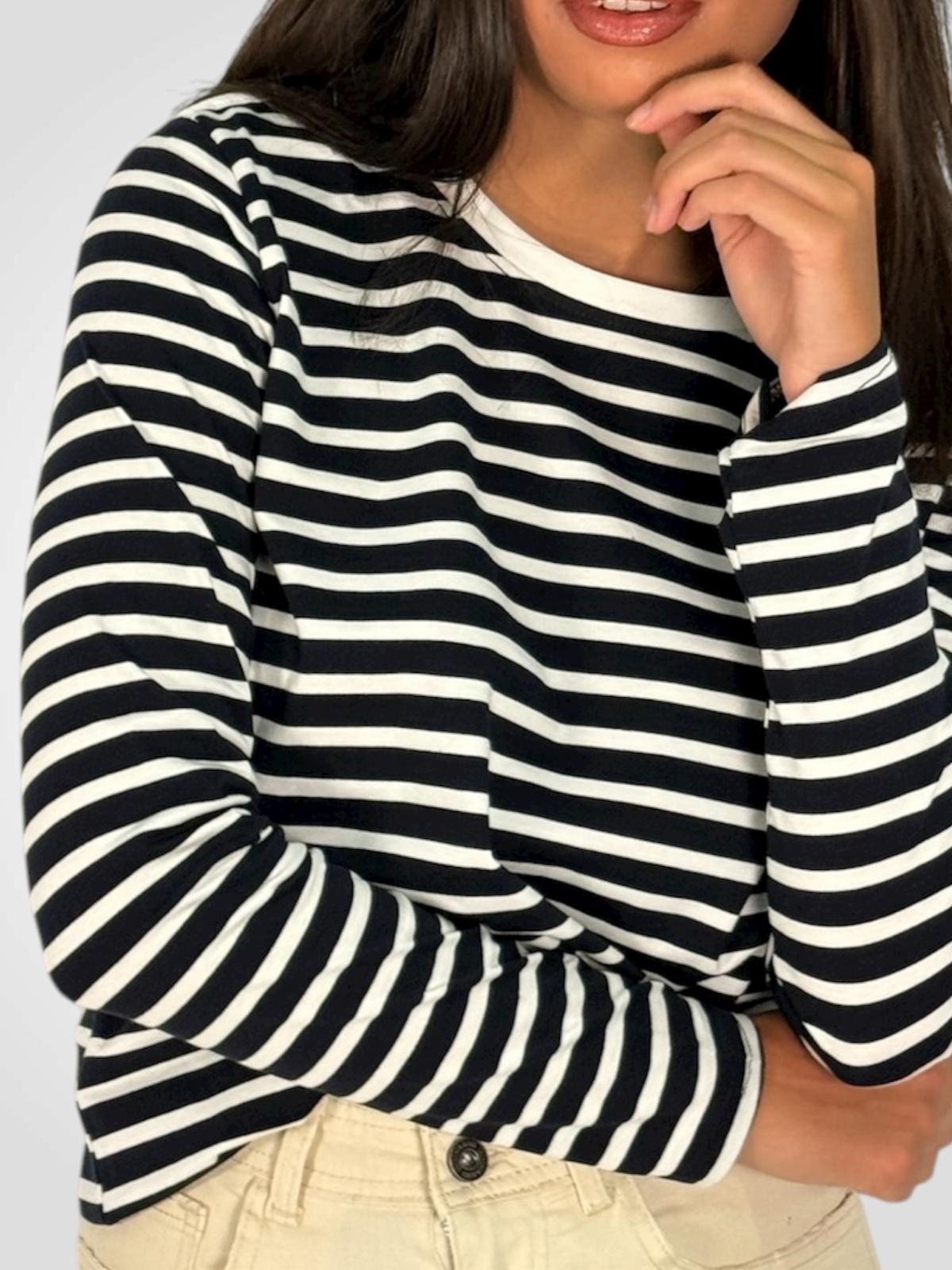 Camiseta Rayas detalle