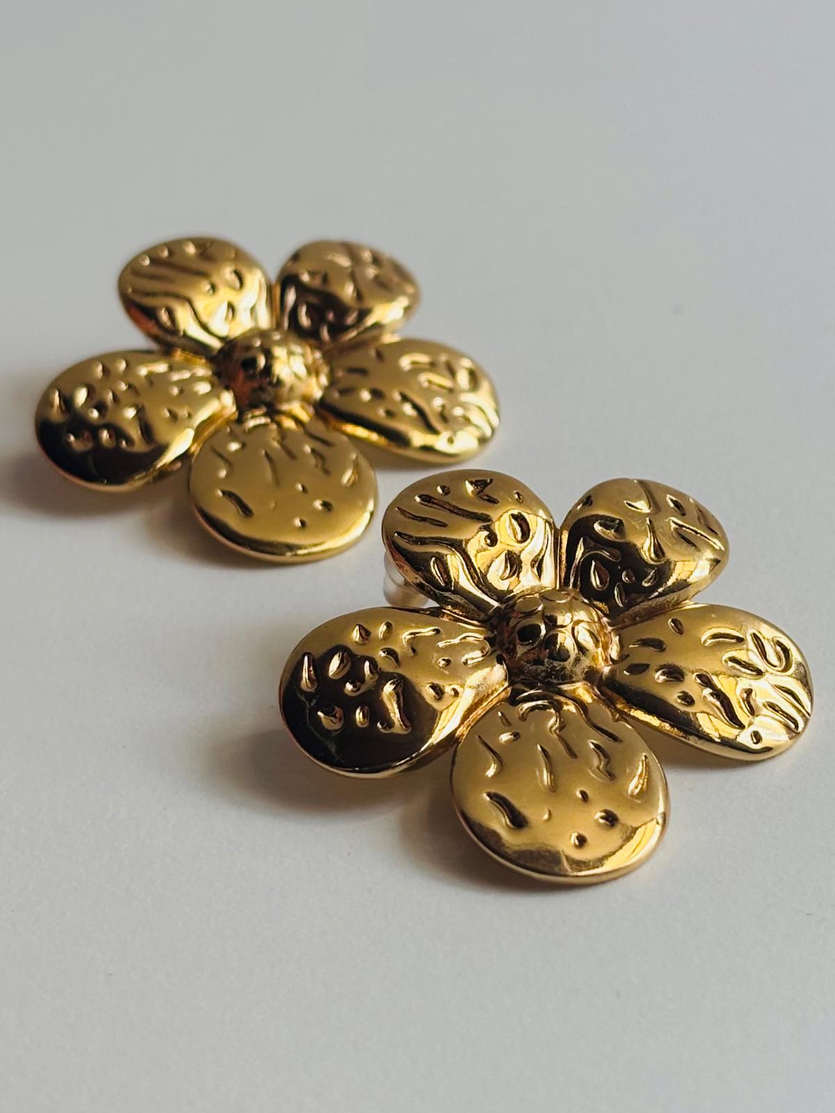 PENDIENTES FLOR 